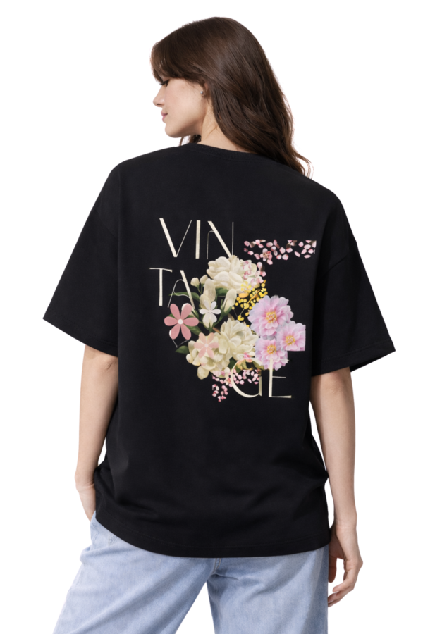 VINTAGE BLOOM OVERSIZED T-SHIRT