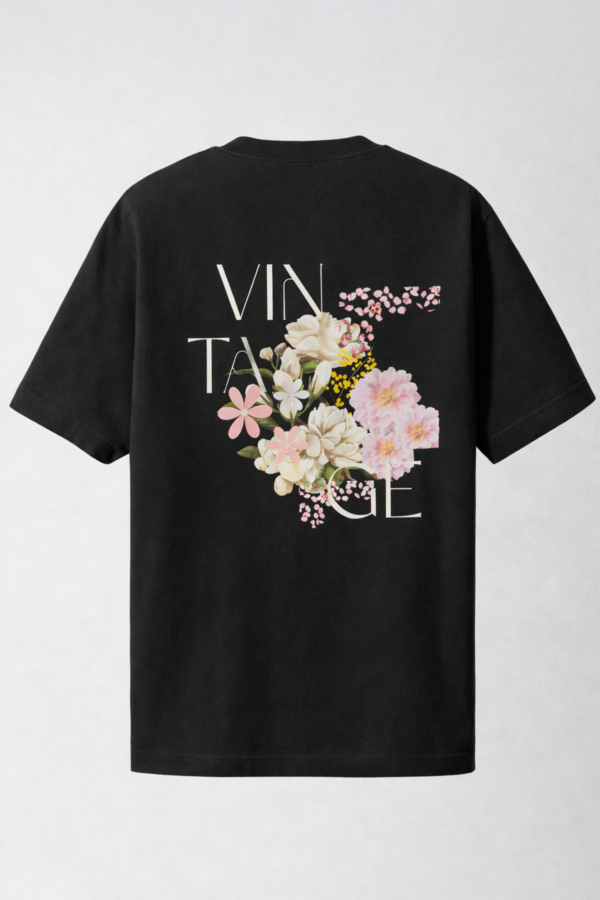 VINTAGE BLOOM OVERSIZED T-SHIRT