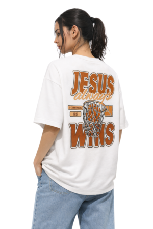 DIVINE GRID OVERSIZED T-SHIRT