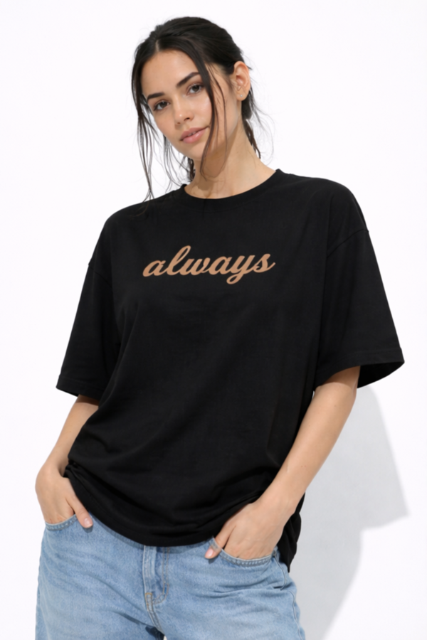 DIVINE GRID OVERSIZED T-SHIRT