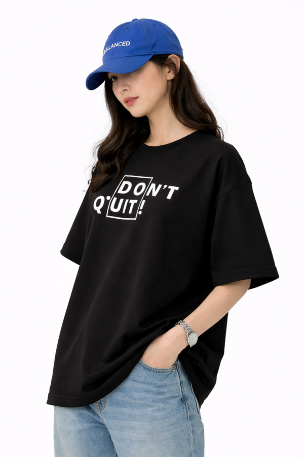 Hustle Mindset Oversized T-Shirt RELENTLESS OVERSIZED T-SHIRT