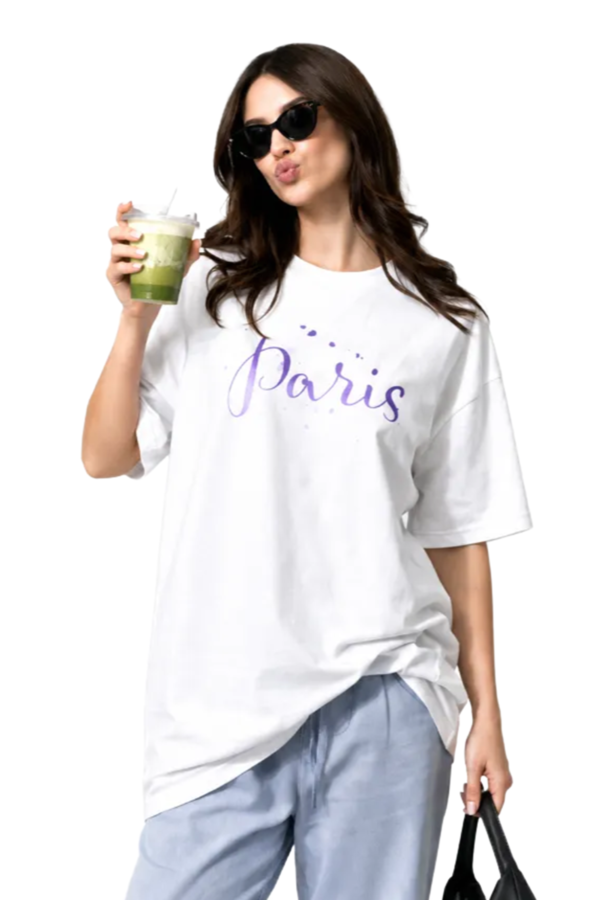 PARIS ATLIER OVERSIZED T-SHIRT