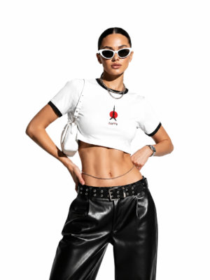 419 MONARCH CROP TOP