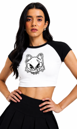 S KITSUNE CROP TOP